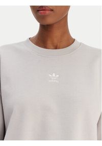 Adidas - adidas Bluza Essentials KD9121 Szary Oversize. Kolor: szary. Materiał: bawełna #3
