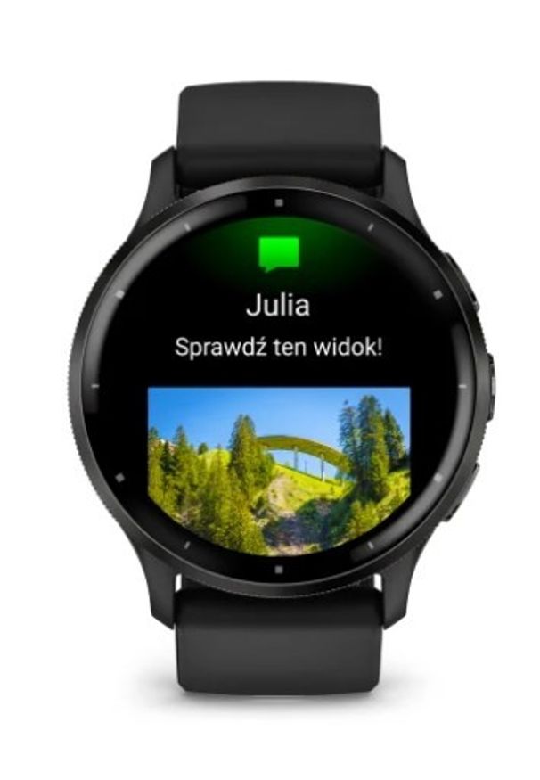 GARMIN - Garmin Venu 3 czarny. Kolor: czarny. Styl: casual, sportowy