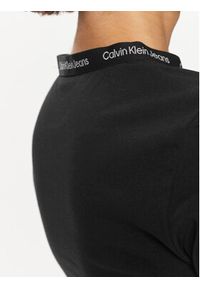 Calvin Klein Jeans T-Shirt Logo J20J223093 Czarny Slim Fit. Kolor: czarny. Materiał: bawełna