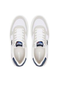Blauer Sneakersy S5BUCK02/MES Biały. Kolor: biały. Materiał: skóra, zamsz #4