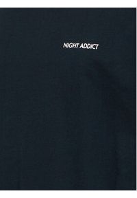 Night Addict T-Shirt MTS-NA149LAYER Czarny Relaxed Fit. Kolor: czarny. Materiał: bawełna #2