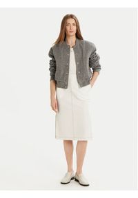 Max Mara Leisure Spódnica midi Otto 2516771017 Biały Regular Fit. Kolor: biały. Materiał: bawełna #4