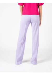 Pinko Spodnie "Hulka" | 100054 7624 | Kobieta | Fioletowy. Okazja: na co dzień. Kolor: fioletowy. Materiał: poliester, elastan. Styl: casual, klasyczny #4