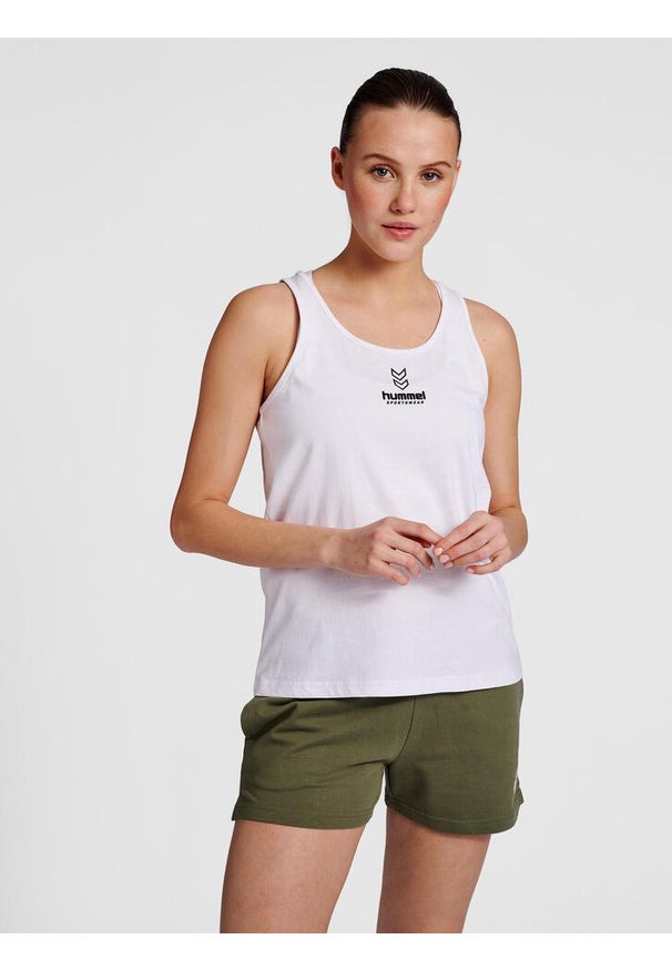 Damski tank top Hummel GC Val. Kolor: biały. Długość rękawa: bez rękawów