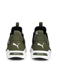 Puma - Buty do biegania męskie PUMA Softride Enzo NXT. Kolor: czarny, zielony, biały, wielokolorowy. Materiał: guma, syntetyk, tkanina, materiał. Sport: turystyka piesza