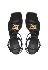 Elisabetta Franchi Sandały SA07B61E2 Czarny. Kolor: czarny. Materiał: skóra #2