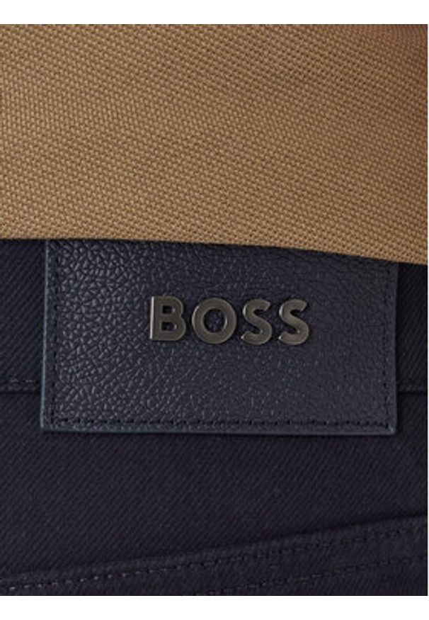 BOSS Jeansy H-Delaware5 50553955 Granatowy Slim Fit. Kolor: niebieski