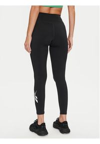 Reebok Legginsy Train BL Tight 100075417 Czarny Slim Fit. Kolor: czarny. Materiał: syntetyk #4