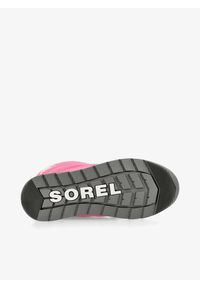 sorel - Buty zimowe dziecięce Sorel Whitney II Plus Puffy WP. Kolor: różowy. Sezon: zima