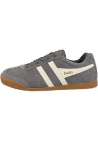 Sneakersy z zamszu Gola Harrier. Kolor: szary. Materiał: zamsz #1