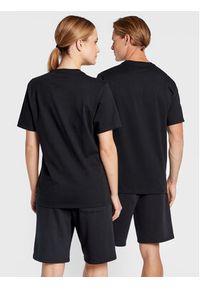 Converse T-Shirt Unisex Star Chevron 10024067-A01 Czarny Regular Fit. Kolor: czarny. Materiał: bawełna #4