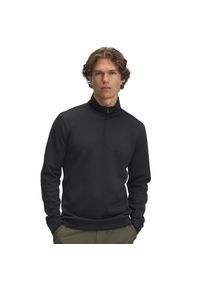 Polarowa bluza z zamkiem 1/4 Under Armour. Typ kołnierza: golf. Kolor: czarny. Materiał: polar. Sport: golf #1