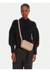 Hugo - HUGO Torebka 50547054 Beżowy. Kolor: beżowy. Materiał: skórzane #1