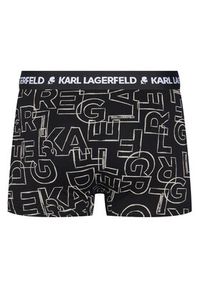 Karl Lagerfeld - KARL LAGERFELD Komplet 3 par bokserek A3M47014 Czarny. Kolor: czarny. Materiał: bawełna #7