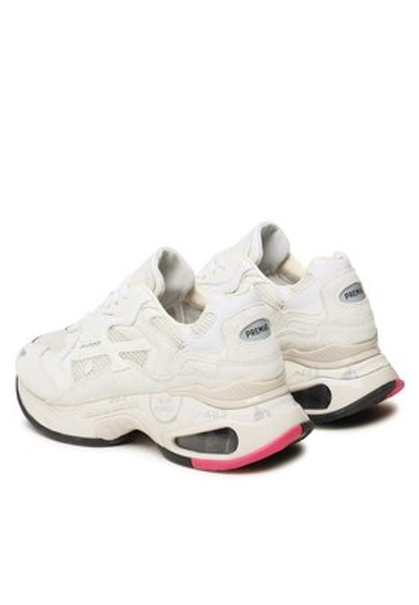 Premiata Sneakersy Sharkyd 288 Écru. Materiał: zamsz, skóra