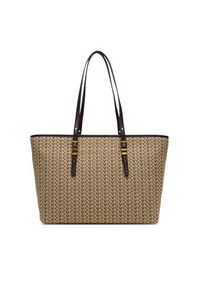 MICHAEL Michael Kors Torebka Quinn 30T5AQNT9O Brązowy. Kolor: brązowy. Materiał: skórzane #3