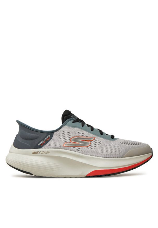 skechers - Skechers Sneakersy Go Walk Max Walker - Next Gen 216584/GYBL Szary. Kolor: szary. Materiał: materiał