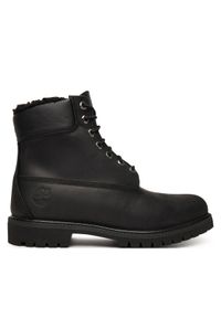 Timberland Trapery Premium 6-Inch Waterproof Winter TB1A2E2P0011 Czarny. Kolor: czarny. Materiał: nubuk, skóra #1