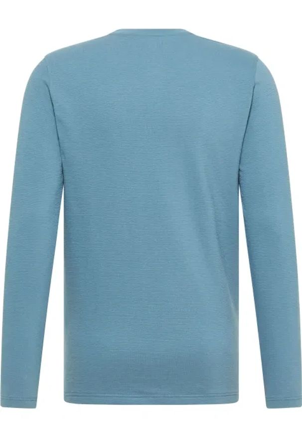 Męski Longsleeve Mustang Style Atchison Bluestone 1016877 5180. Długość rękawa: długi rękaw