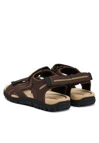 Geox Sandały U S. Strada D U8224D 050AU C0705 Brązowy. Kolor: brązowy. Materiał: skóra #2