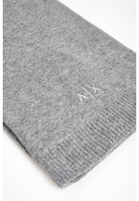 Armani Exchange - Szal damski wełniany ARMANI EXCHANGE. Materiał: wełna #2