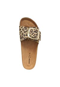 Geox Klapki D Brionia R D65Y3A 000BS C5018 Brązowy. Kolor: brązowy. Materiał: zamsz, skóra #2