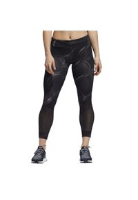 Legginsy treningowe damskie Adidas Own The Run. Kolor: czarny. Materiał: poliester, elastan. Sport: bieganie