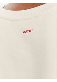 outhorn - Outhorn Bluza TSWSF283 Écru Oversize. Materiał: bawełna #3