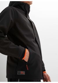 bonprix - Kurtka softshell. Kolor: czarny. Materiał: softshell #3