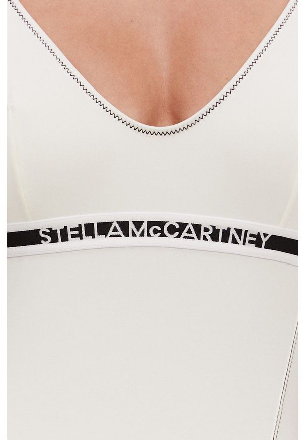 Stella McCartney Lingerie - Strój kąpielowy. Kolor: beżowy. Materiał: dzianina