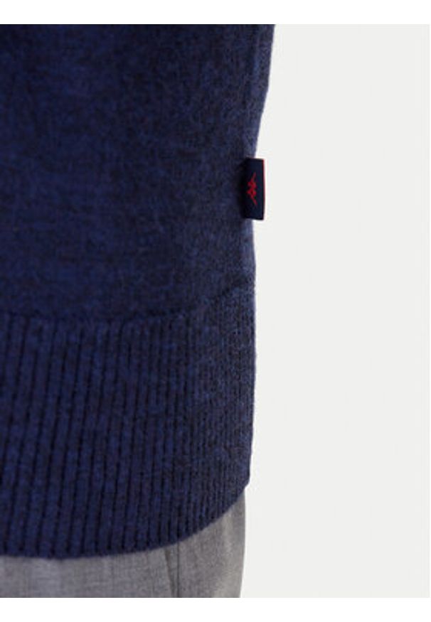 Robe di Kappa Golf 6005650 830 Granatowy Regular Fit. Typ kołnierza: golf. Kolor: niebieski. Materiał: wełna