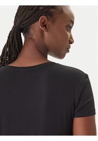 Emporio Armani T-Shirt EW000409 AF19024 UC001 Czarny Regular Fit. Kolor: czarny. Materiał: bawełna #4