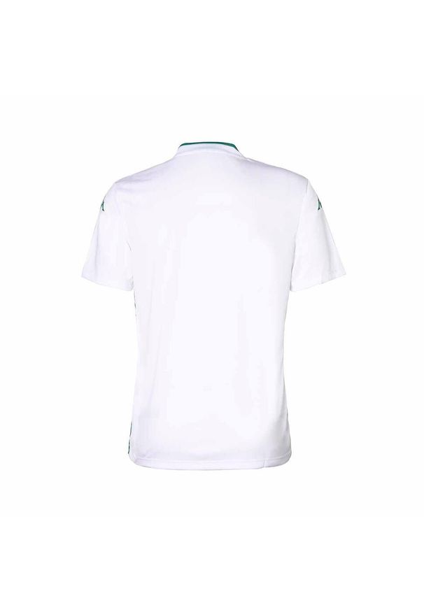 Koszulka dla dzieci Kappa Bugo. Kolor: wielokolorowy, biały, zielony. Sport: piłka nożna