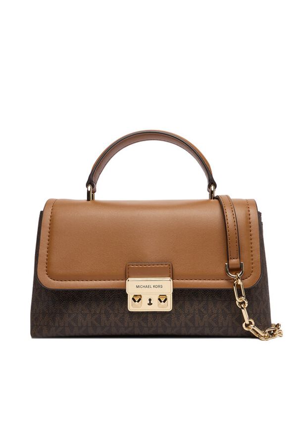 MICHAEL Michael Kors Torebka 30F5G2RS2B Brązowy. Kolor: brązowy. Materiał: skórzane