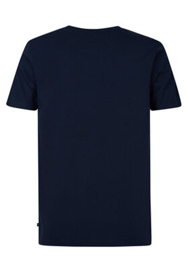 Petrol Industries T-Shirt M-1050-TSR707 Granatowy Regular Fit. Kolor: niebieski. Materiał: bawełna