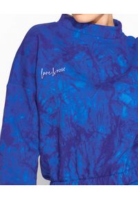 LOVE & ROSE - Fioletowa bluza dresowa Kelly. Kolor: niebieski. Materiał: dresówka #4