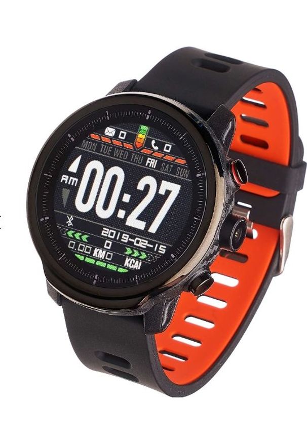 Smartwatch Garett Electronics Sport 29 Czerwony (11443). Rodzaj zegarka: smartwatch. Kolor: czerwony. Styl: sportowy