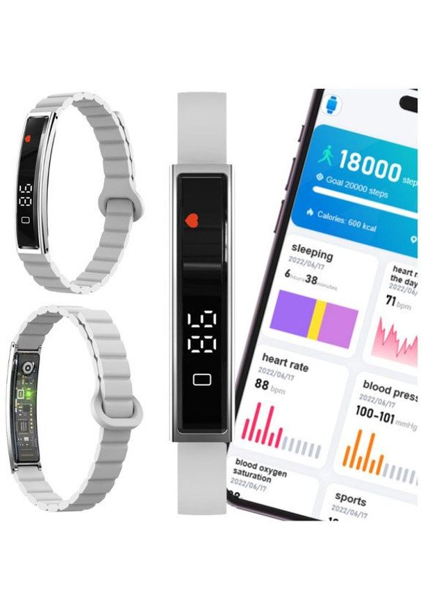 Diaway - SMARTWATCH WATCH ZEGAREK SPORTOWY SMARTBAND WODOODPORNY PULSOMETR SPORT ANDROID IOS B3. Rodzaj zegarka: smartwatch. Styl: sportowy