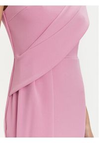 Rinascimento Sukienka koktajlowa CFC0019379002 Różowy Regular Fit. Kolor: różowy. Materiał: syntetyk. Styl: wizytowy #4