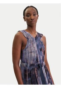 DKNY Sukienka letnia P5KBGD66 Granatowy Regular Fit. Kolor: niebieski. Materiał: syntetyk. Sezon: lato #2