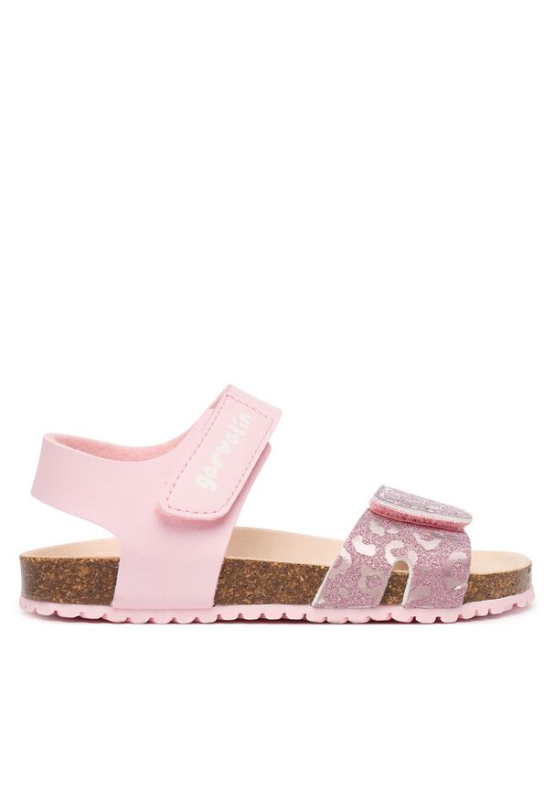 Sandały Garvalin. Kolor: różowy