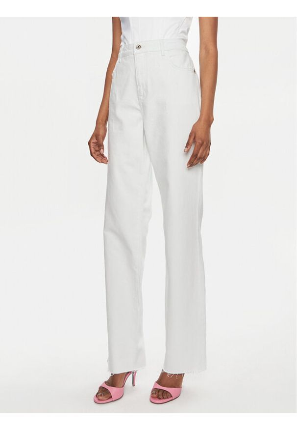 Patrizia Pepe Jeansy 2P1592/D075-W351 Écru Regular Fit
