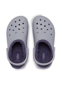 Crocs Klapki Classic Lined Clog 203591 Fioletowy. Kolor: fioletowy