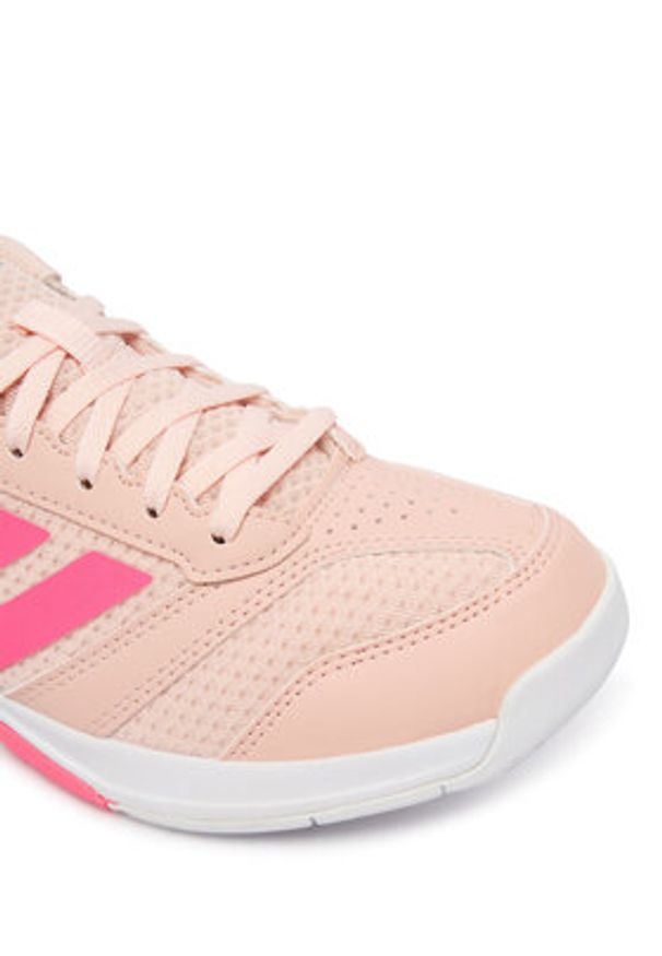 Adidas - adidas Buty do biegania Ligra 8 W JR7119 Pomarańczowy. Kolor: pomarańczowy. Materiał: materiał