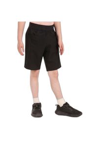 Krótkie spodenki dla dzieci do wędrówek Kilpi Mole. Kolor: czarny. Długość: krótkie. Styl: sportowy. Sport: turystyka piesza #1