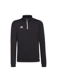 Adidas - Bluza piłkarska dla dzieci adidas Entrada 22 Training Top. Kolor: czarny. Sport: piłka nożna #1