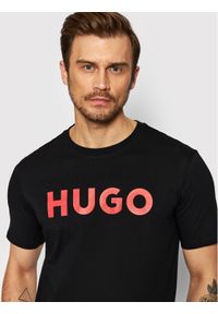 Hugo T-Shirt Dulivio 50467556 Czarny Regular Fit. Kolor: czarny. Materiał: bawełna #1