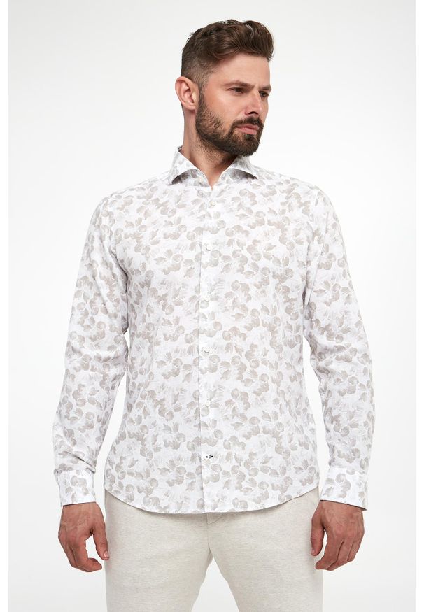 Koszula męska lniana Pai-W JOOP!. Materiał: len