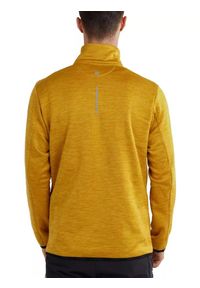 FUNDANGO - Sweter polarowy męski Fundango Jefferson Fleece. Kolor: żółty. Materiał: polar. Sezon: zima #2
