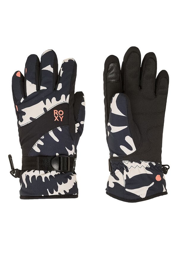 Rękawice snowboardowe Roxy. Kolor: czarny. Sport: snowboard